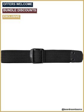 38mm Nylon Webbing Belt Metal Buckle Unisex Outdoor